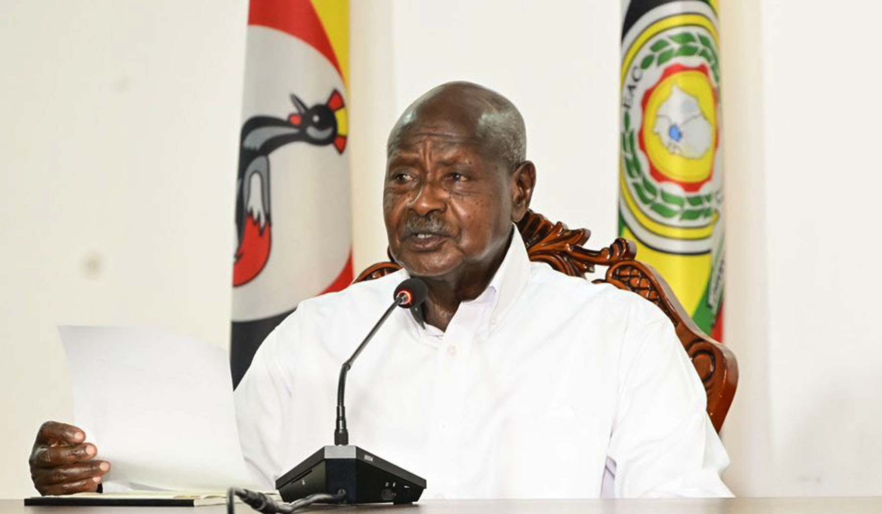 The president of Uganda suspended the use of Electronic Fiscal Receipting and Invoicing Solution (EFRIS).