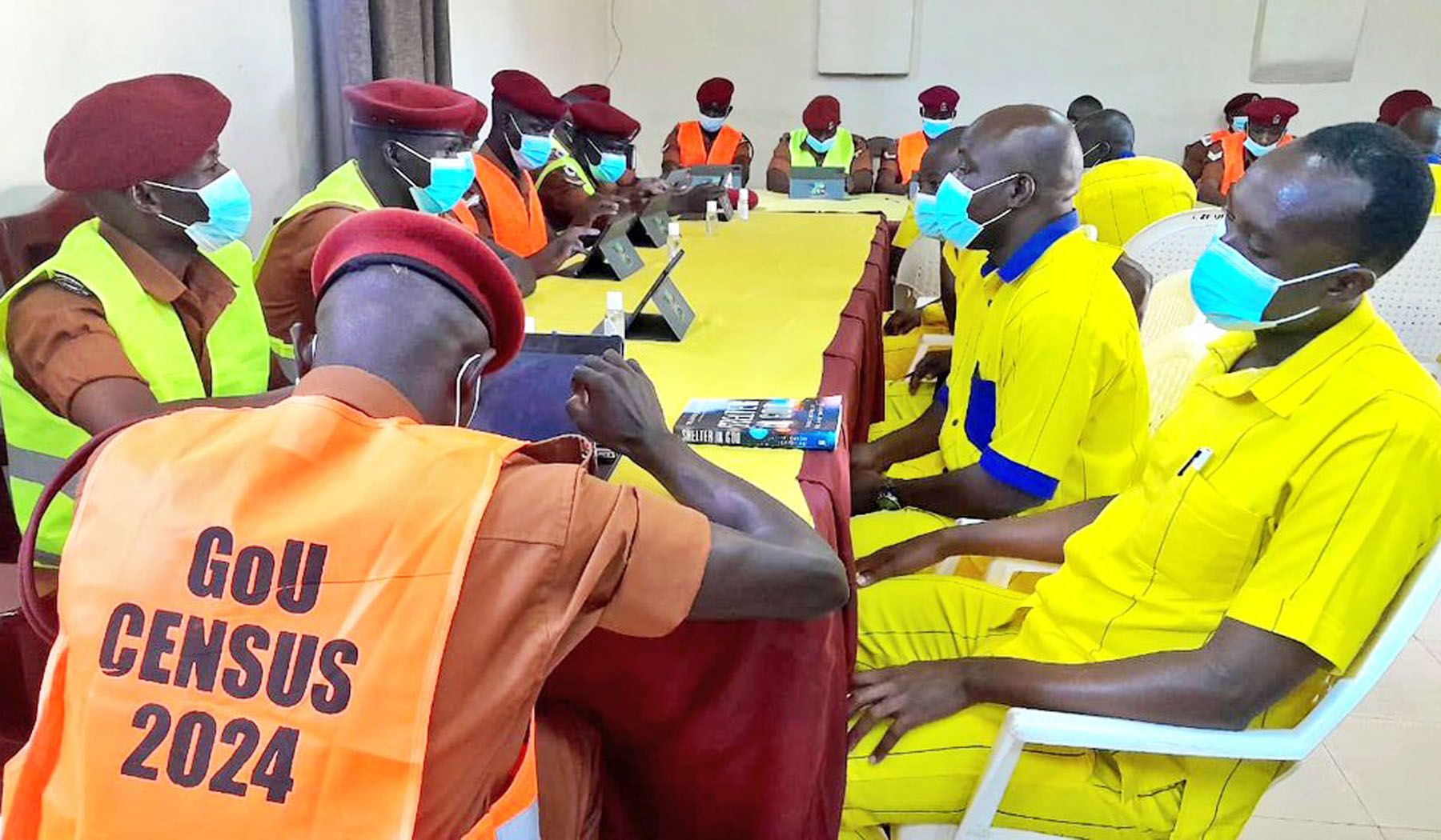 Uganda Prisons Service is taking part in the ongoing 2024 National Population and Housing Census.